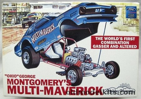 Hobby Heaven 1/25 Ohio George Montgomery's Multi Maverick Funny Car plastic model kit